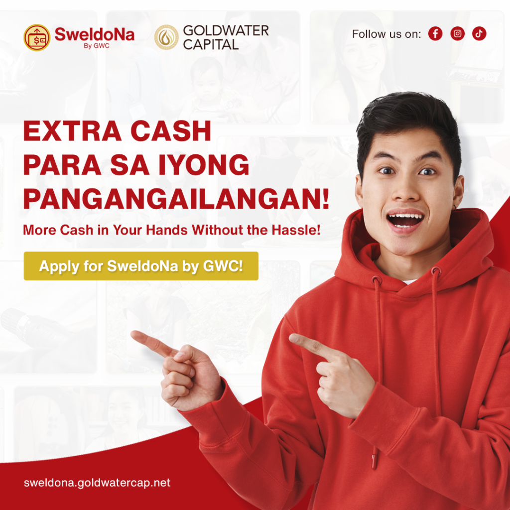 Extra cash in your hands without the hassle. Apply now for SweldoNa by GWC.
